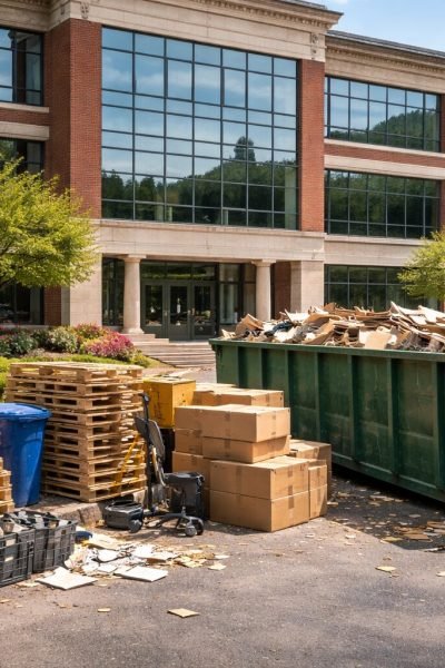 Residential junk removal and garage cleanout services in Newington, CT.